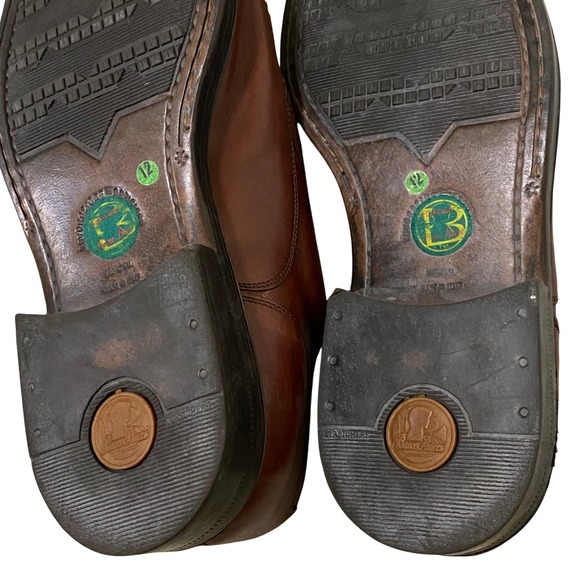 Bacco‎ Bucci Mens Leather Derby Shoes Size 12 Made in Italy Old Money Professor main image 5